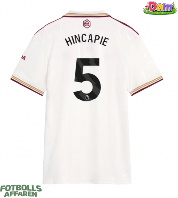 Arsenal Piero Hincapie #5 Tredje Tröja Kvinnor 2025-26 Kortärmad